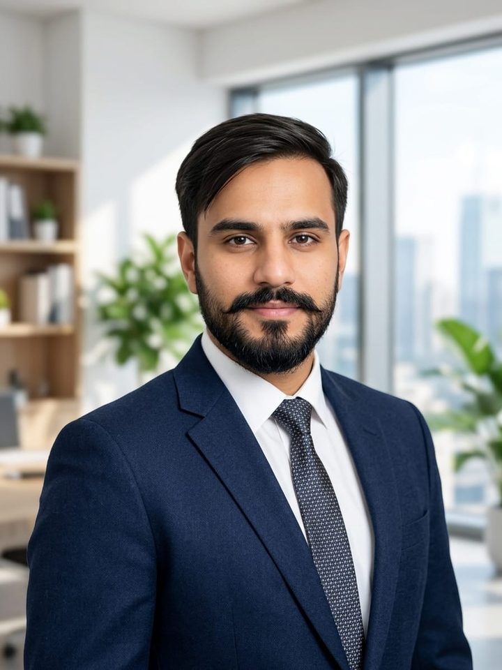Portrait of Malik Anees Ahmed, AI Engineer based in Islamabad